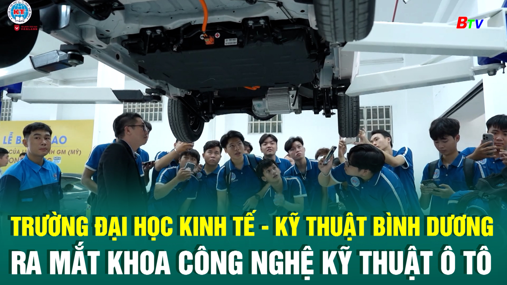 Trường Đại học Kinh tế - Kỹ thuật Bình Dương ra mắt khoa Công nghệ kỹ thuật ô tô