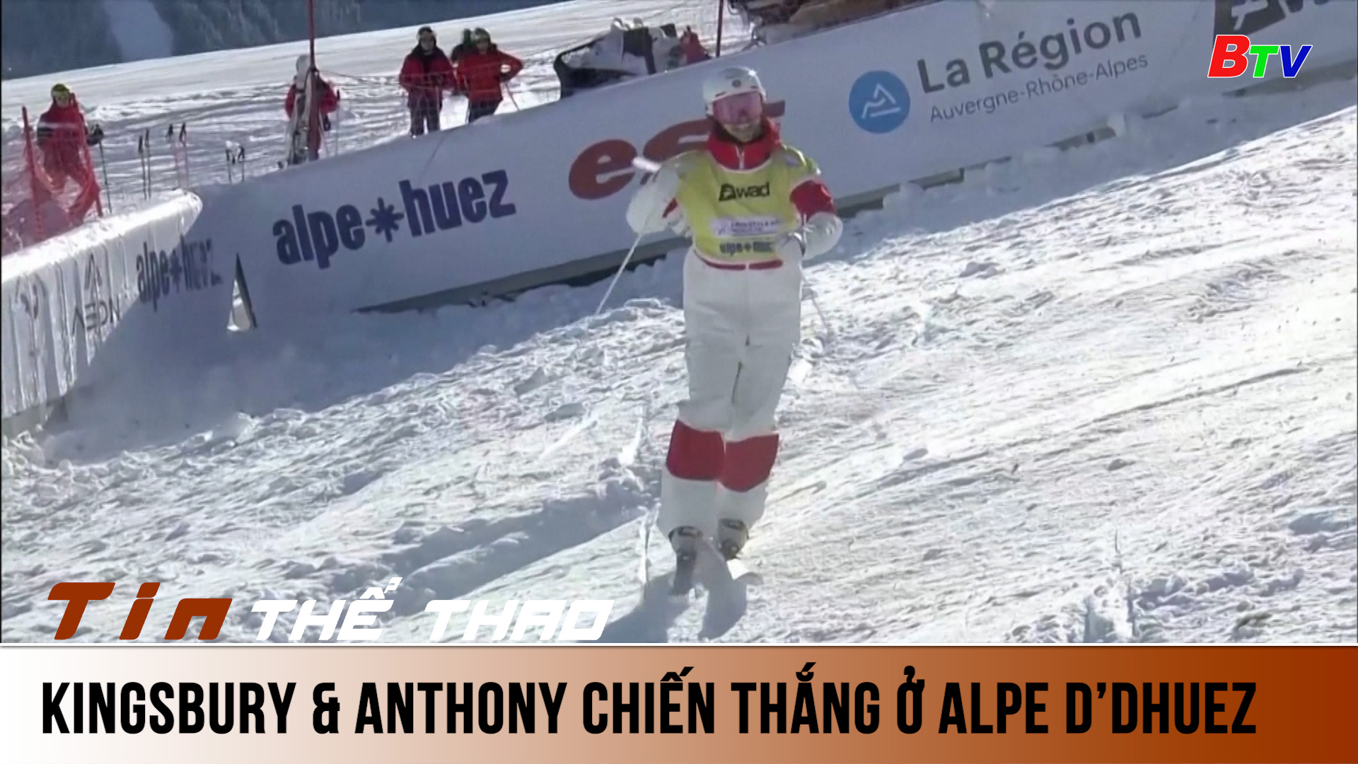 Kingsbury và Anthony giành chiến thắng ở Alpe d’dHuez | Tin Thể thao 24h