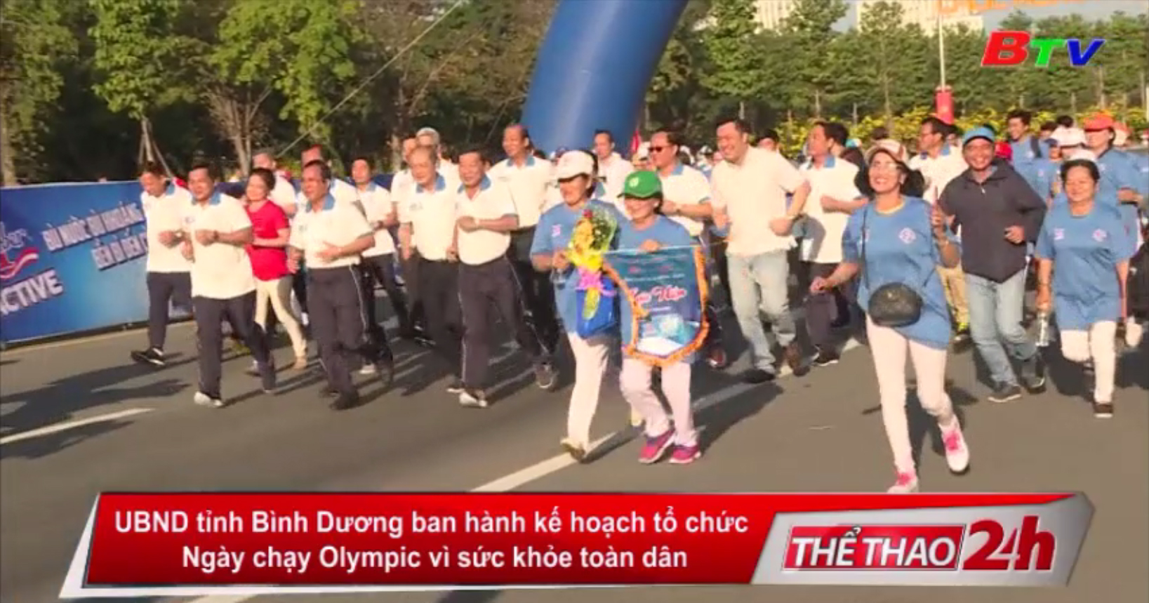 UBND tỉnh Bình Dương ban hành kế hoạch tổ chức Ngày chạy Olympic vì sức khỏe toàn dân