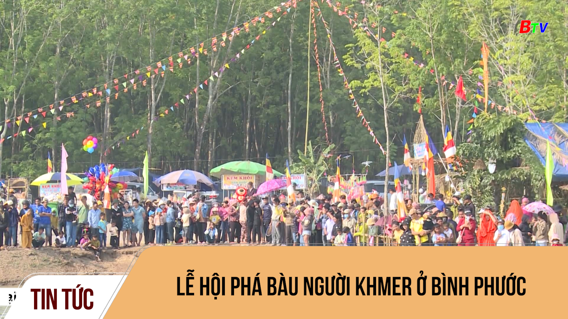 Lễ hội Phá Bàu người Khmer ở Bình Phước	