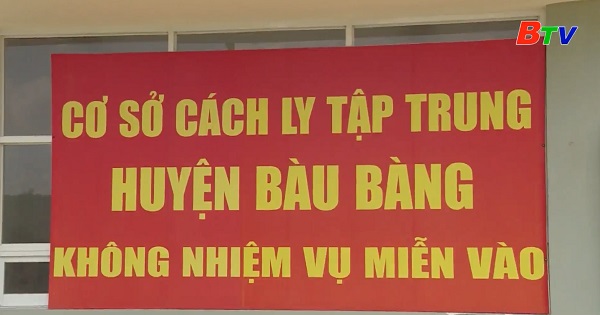 Người cách ly gây rối tại trung tâm y tế Bàu Bàng