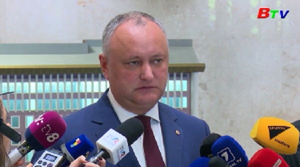 Tổng thống Moldova tuyên bố chấm dứt cuộc khủng hoảng chính trị