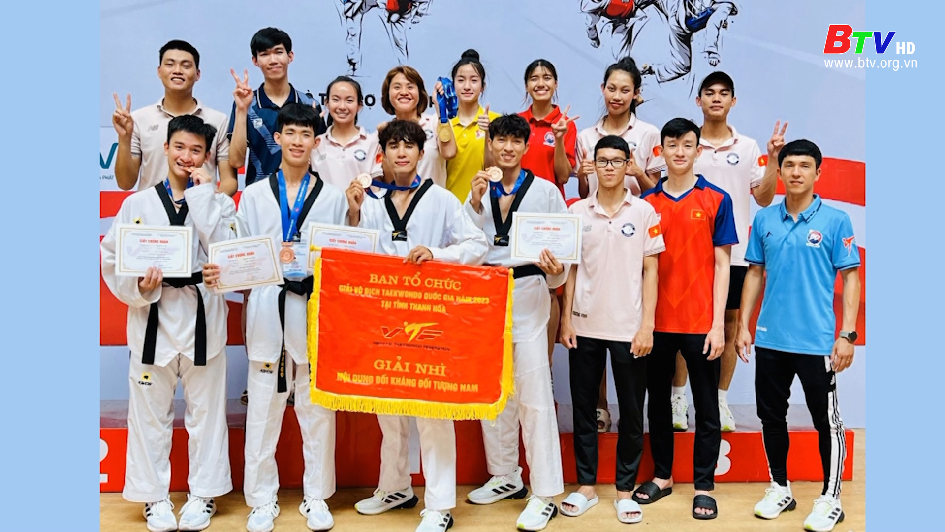 Giải Taekwondo quốc gia 2023: Bình Dương nhì toàn đoàn
