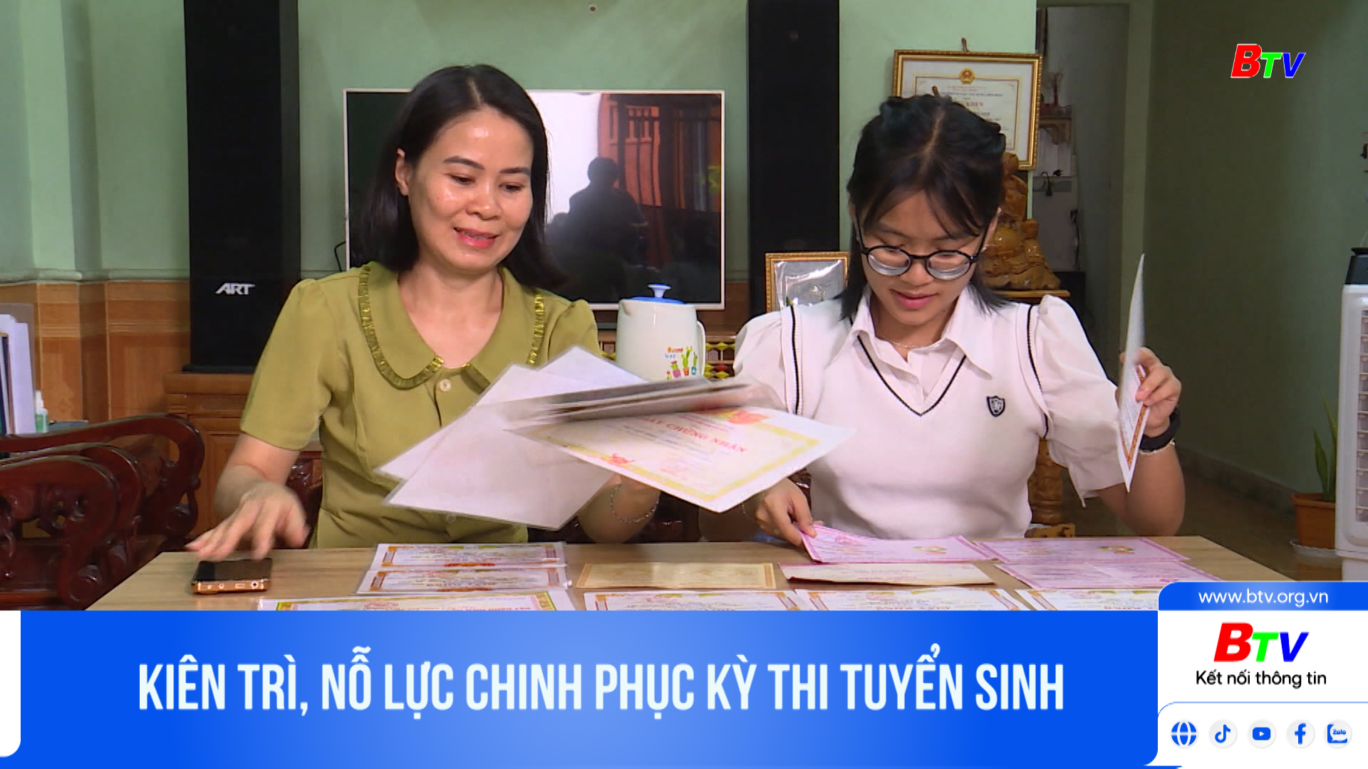 Kiên trì, nỗ lực chinh phục kỳ thi tuyển sinh	