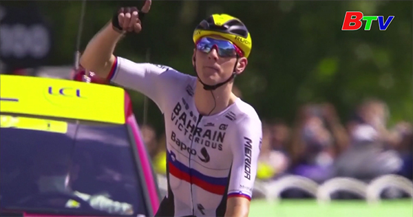 Matej Mohoric giành chiến thắng chặng 19 Tour de France 2021