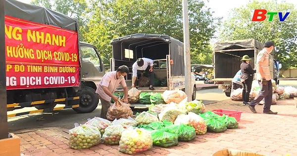 Phụ nữ thành phố Đà Lạt ủng hộ Phú Giáo 17 tấn rau củ
