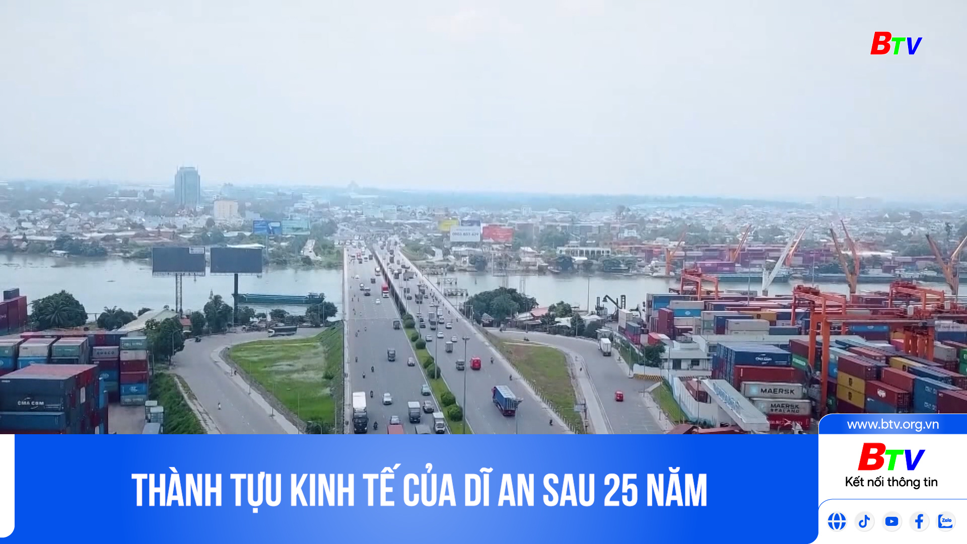 Thành tựu kinh tế của Dĩ An sau 25 năm