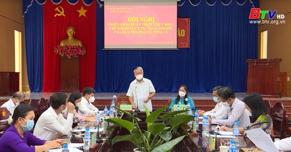 Phú Giáo tìm giải pháp phục hồi kinh tế xã hội