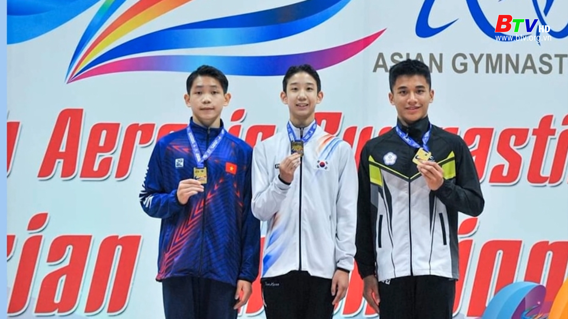 Đoàn Việt Nam  giành được 5 huy chương giải Aerobic trẻ châu Á 2023