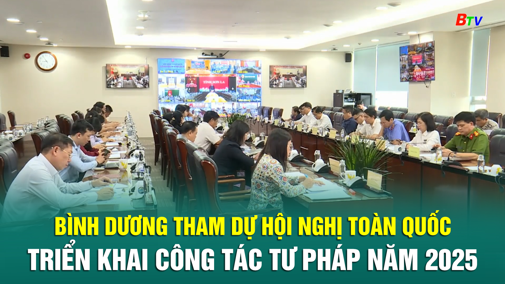 Bình Dương tham dự Hội nghị toàn quốc triển khai công tác Tư pháp năm 2025