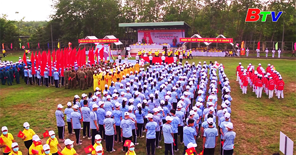 Thị trấn Tân Bình, huyện Bắc Tân Uyên khai mạc Đại hội Thể dục Thể thao lần thứ V năm 2021