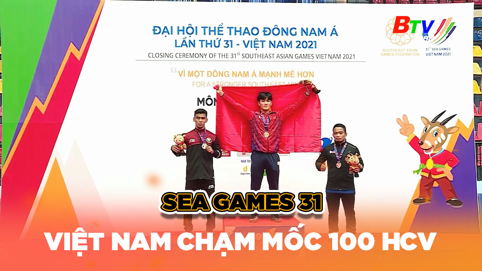 	Đoàn thể thao Việt Nam đạt cột mốc 100 HCV tại SEA Games 31