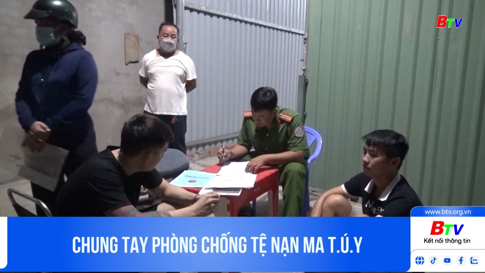 Chung tay phòng chống tệ nạn ma túy	