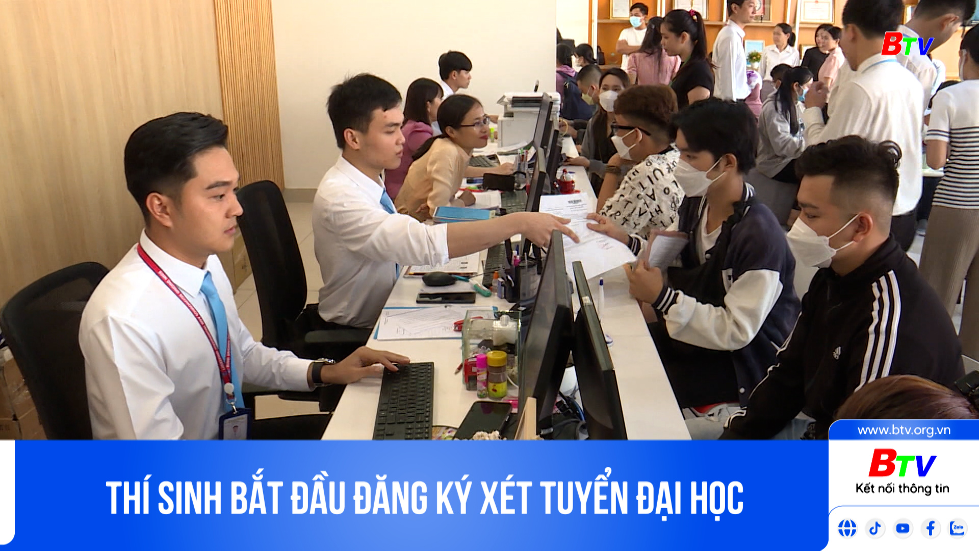 Thí sinh bắt đầu đăng ký xét tuyển đại học