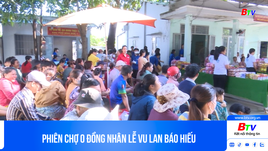 Phiên chợ 0 đồng nhân lễ Vu lan báo hiếu