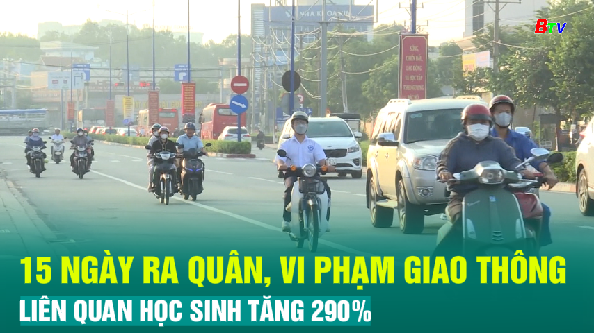 15 ngày ra quân, vi phạm giao thông liên quan học sinh tăng 290%