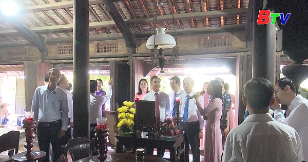 Thị xã Tân Uyên đón nhận bằng xếp hạng di tích lịch sử - văn hóa cấp tỉnh nhà cô Dương Văn Hổ