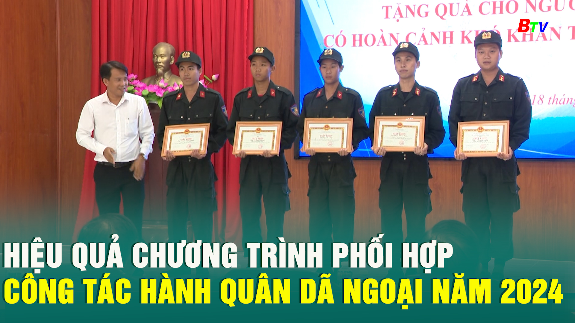 Hiệu quả chương trình phối hợp công tác Hành quân dã ngoại năm 2024