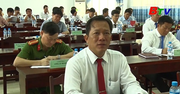 HĐND huyện Bàu Bàng khai mạc kỳ họp lần thứ 18