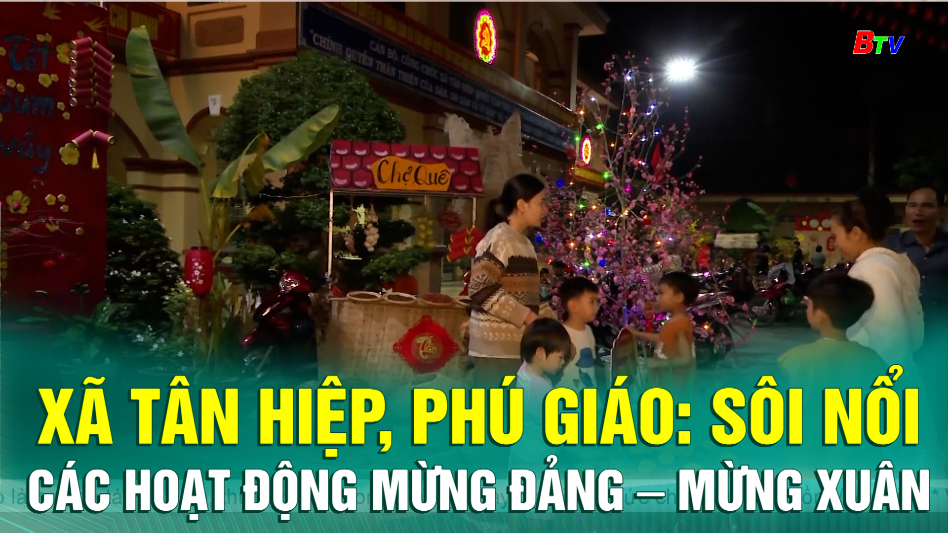 Xã Tân Hiệp, Phú Giáo: Sôi nổi các hoạt động mừng Đảng – mừng Xuân