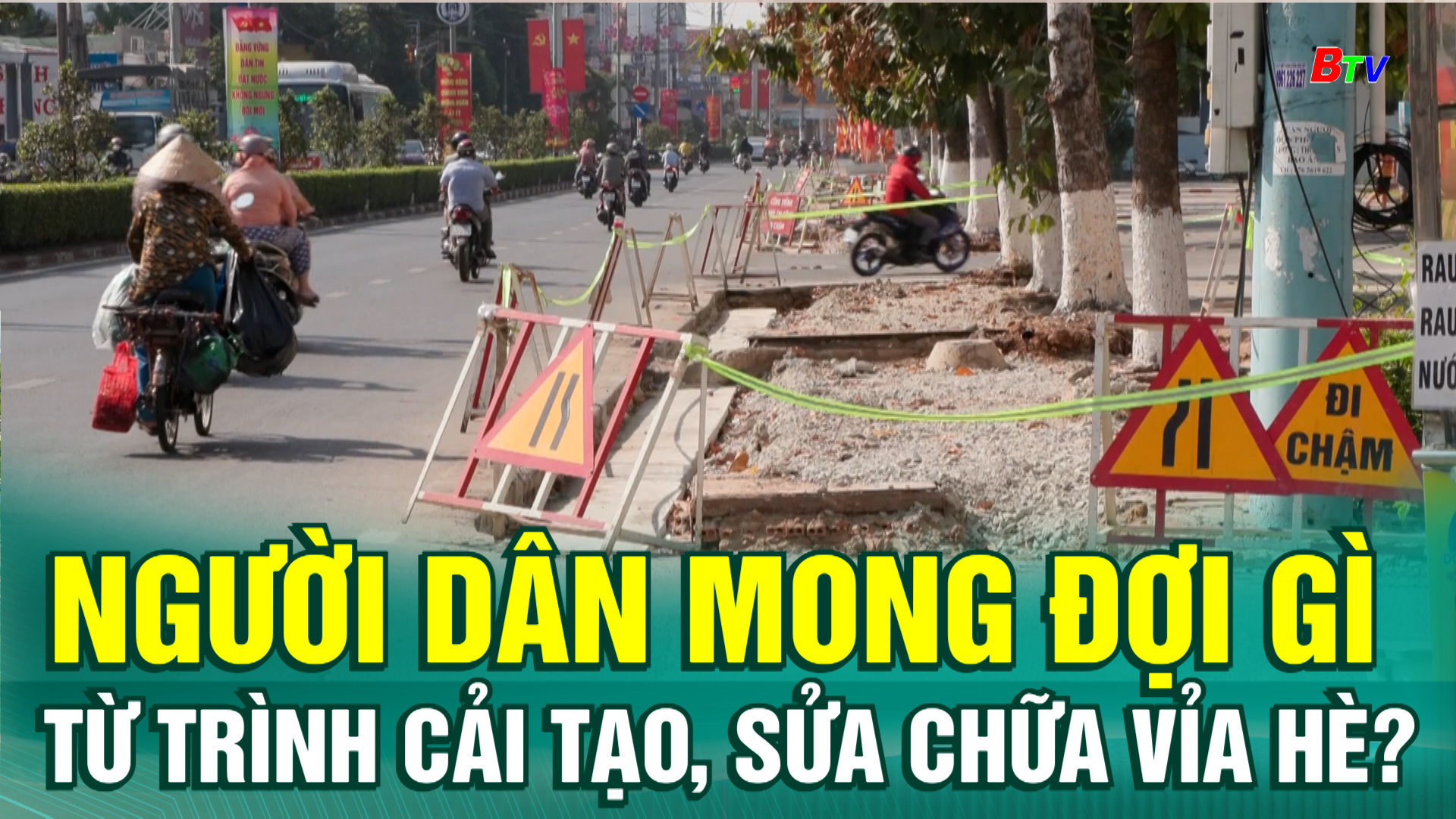 Người dân mong đợi gì từ trình cải tạo, sửa chữa vỉa hè?