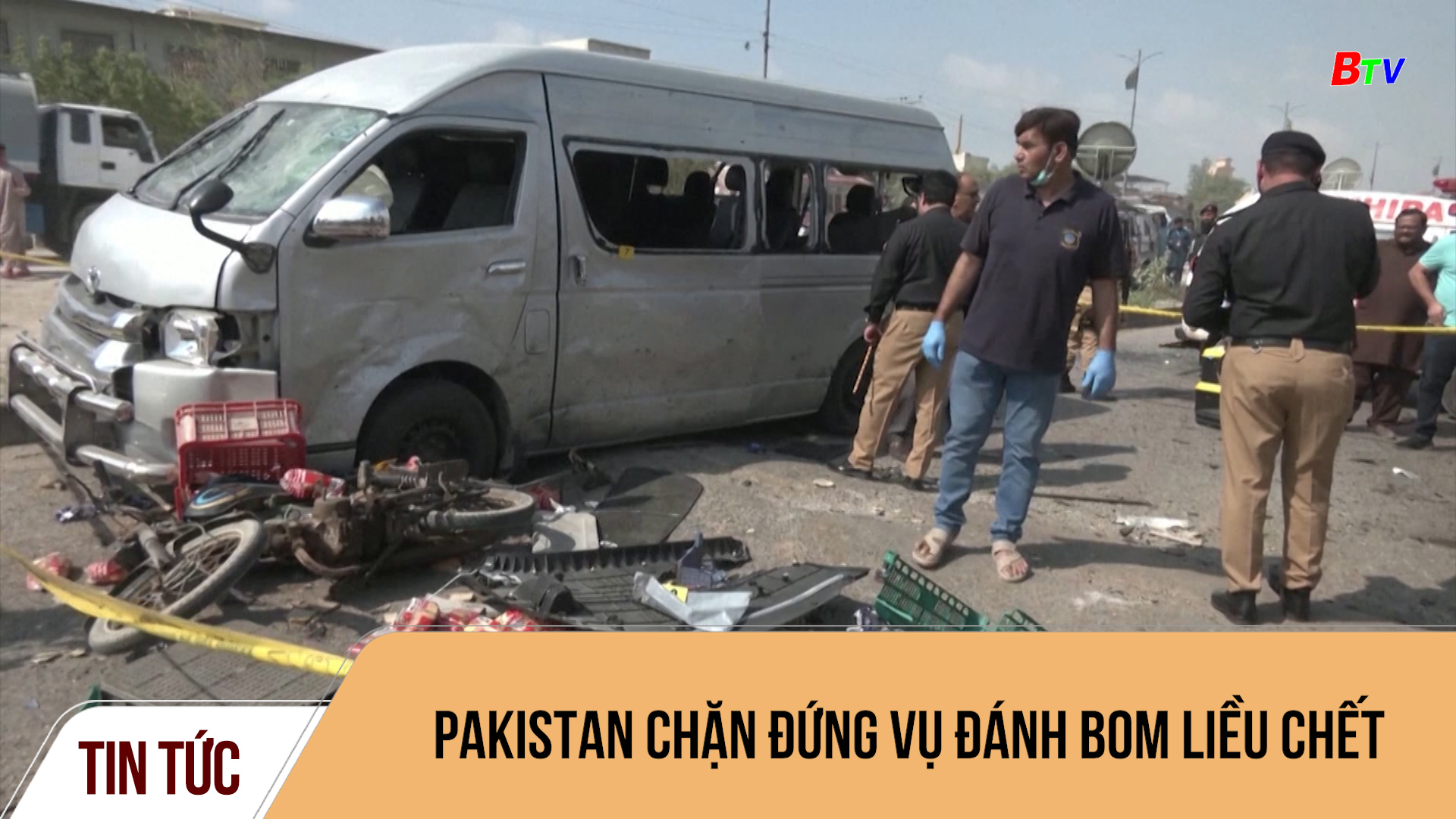 Pakistan chặn đứng vụ đánh bom liều chết	