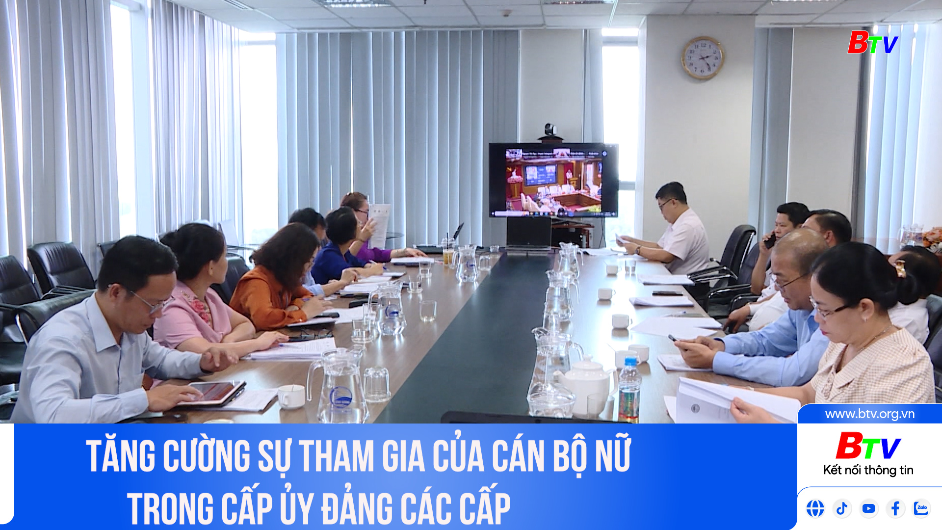 Tăng cường sự tham gia của cán bộ nữ trong cấp ủy Đảng các cấp