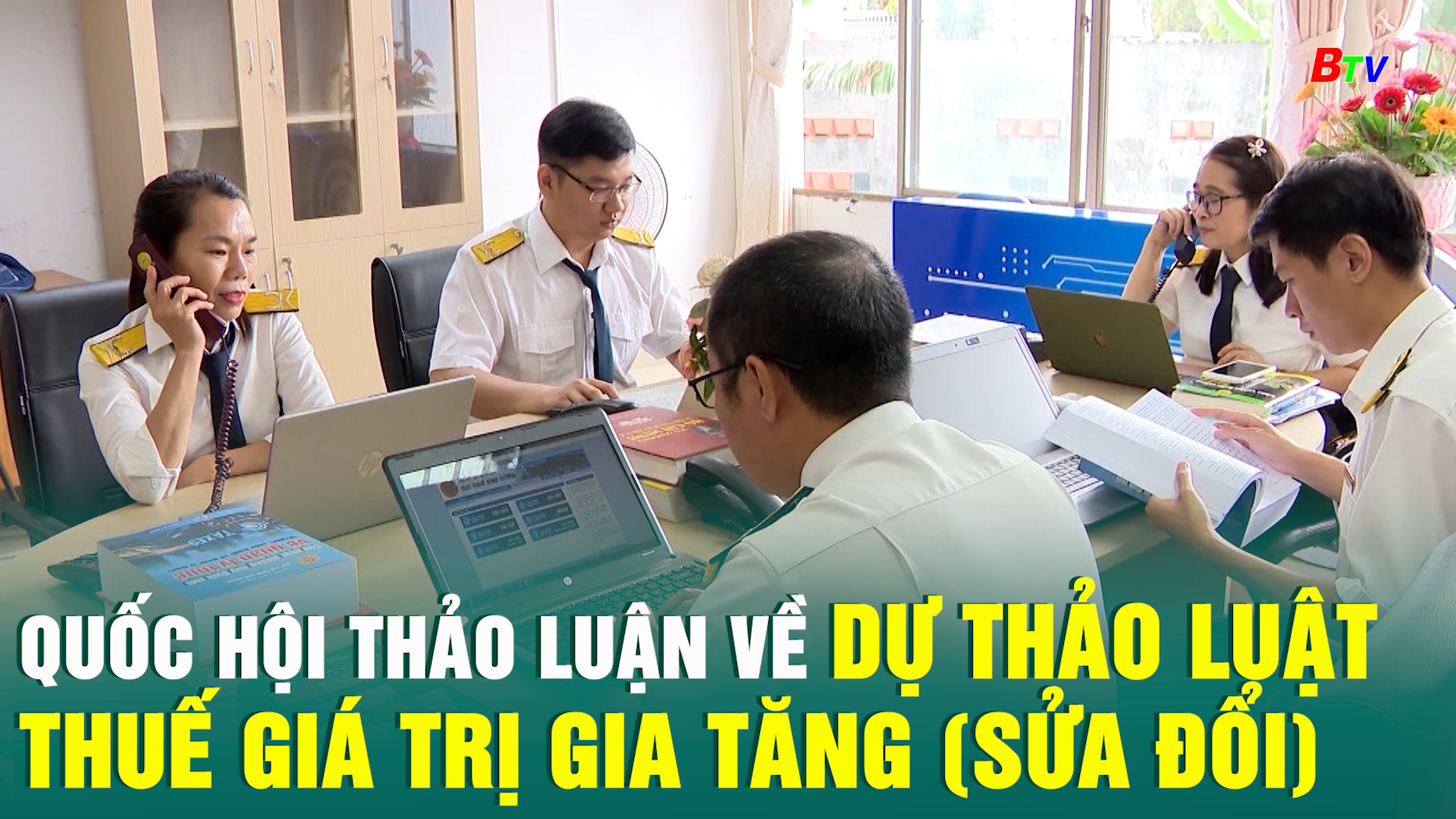 Quốc hội thảo luận về dự thảo Luật Thuế giá trị gia tăng (sửa đổi)