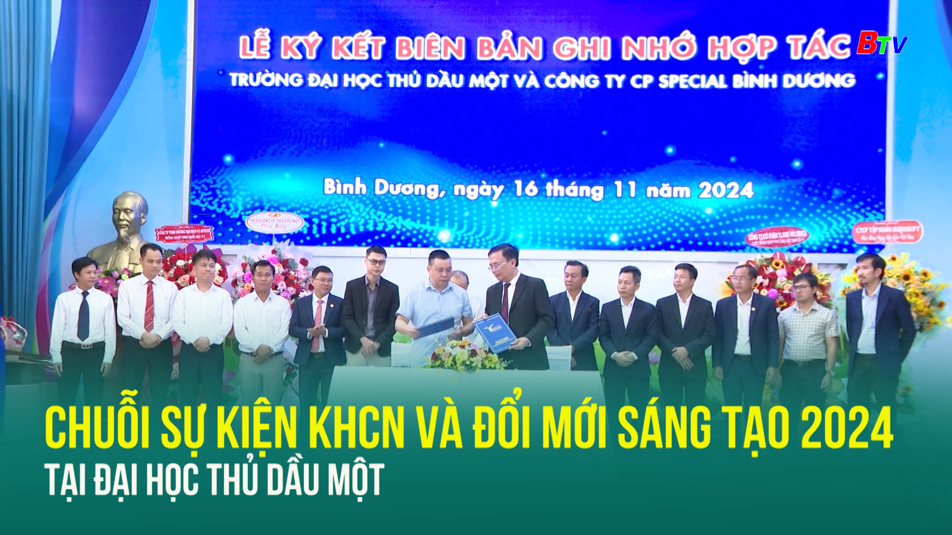 Chuỗi sự kiện KHCN và đổi mới sáng tạo 2024 tại Đại học Thủ Dầu Một