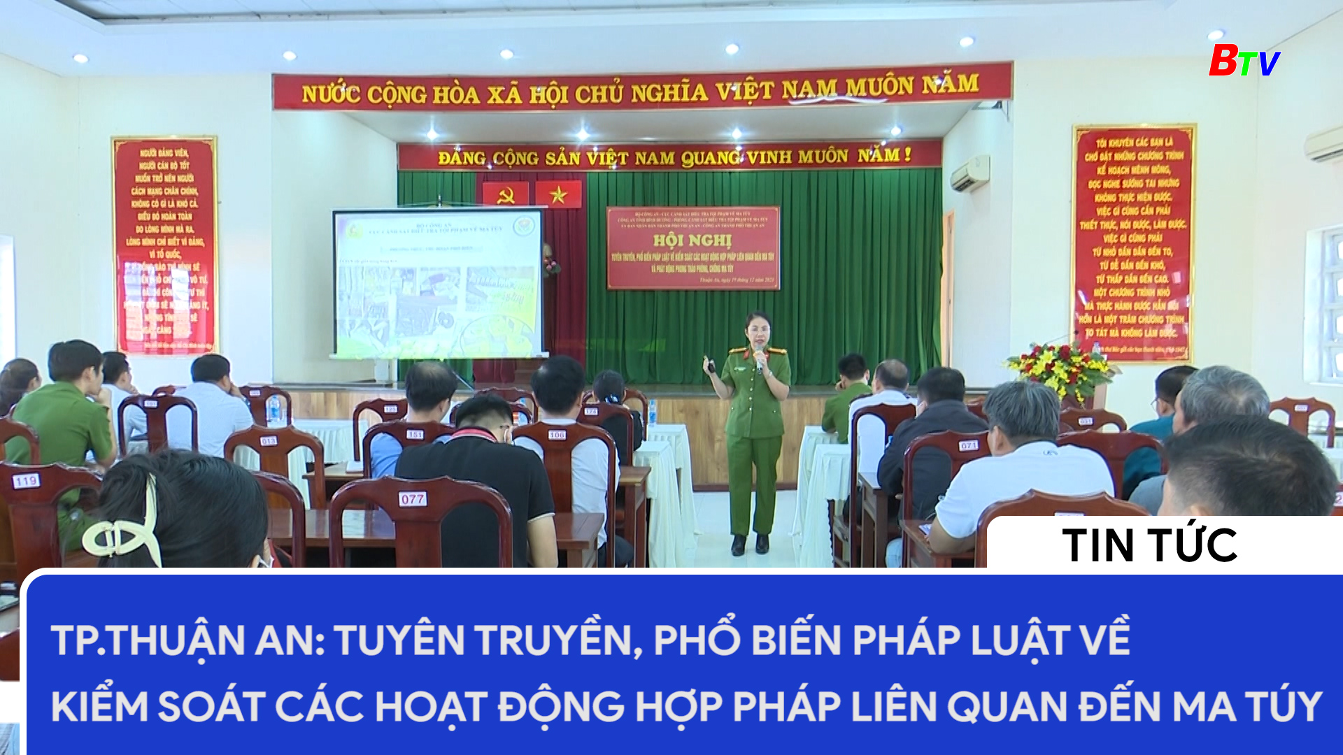 TP.Thuận An: Tuyên truyền, phổ biến pháp luật về kiểm soát các hoạt động hợp pháp liên quan đến ma túy