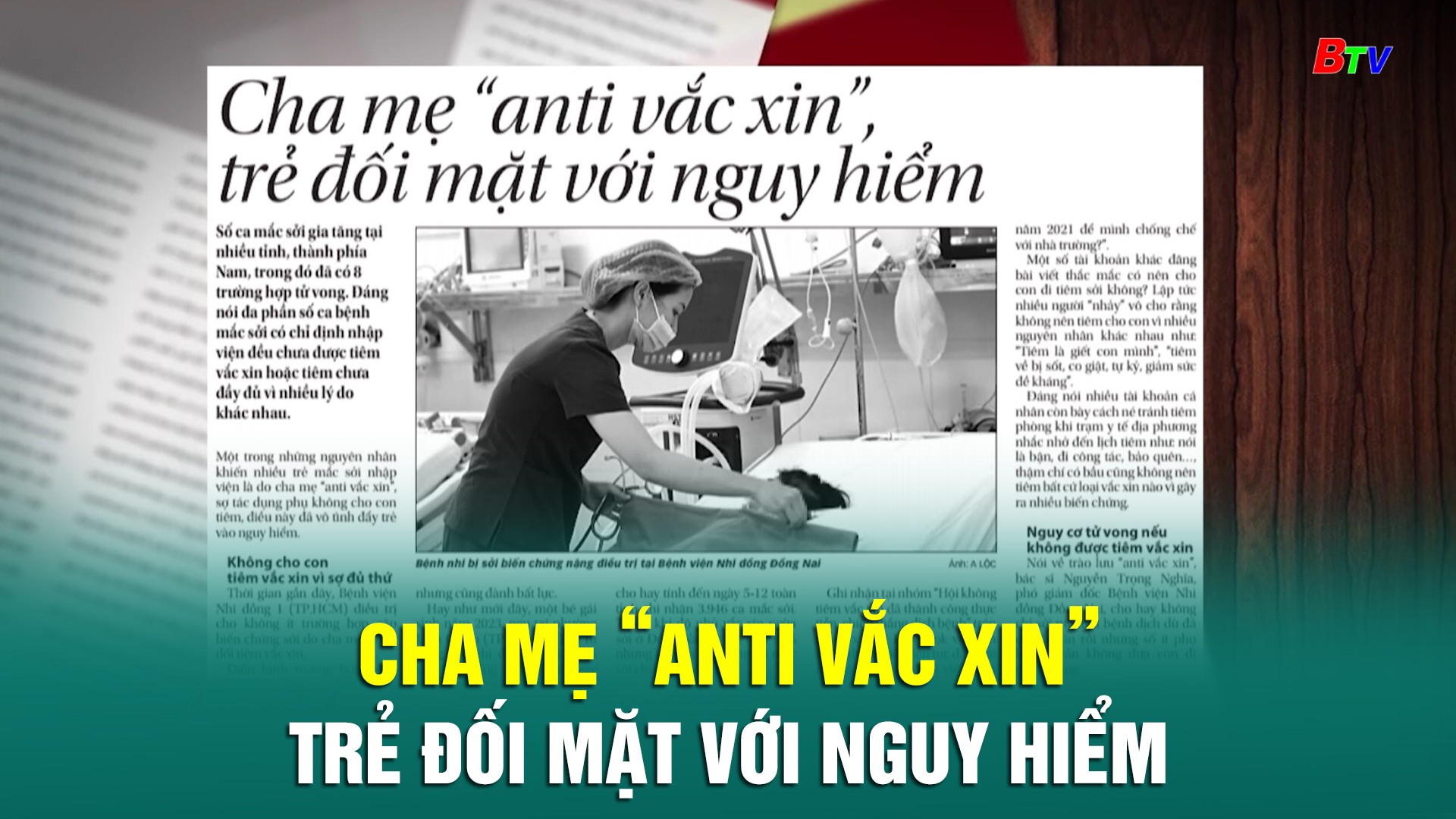 Cha mẹ “anti vắc xin”, trẻ đối mặt với nguy hiểm