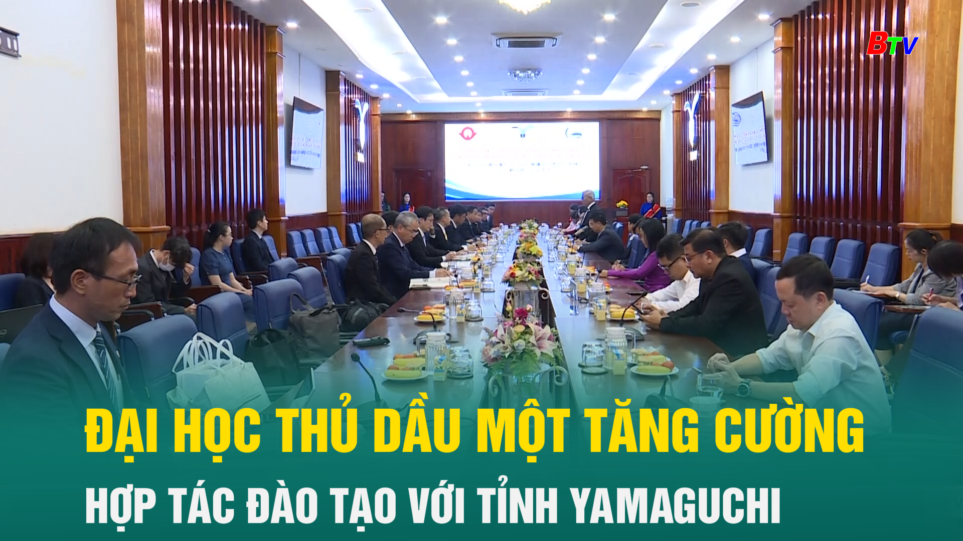 Đại học Thủ Dầu Một tăng cường hợp tác đào tạo với tỉnh Yamaguchi