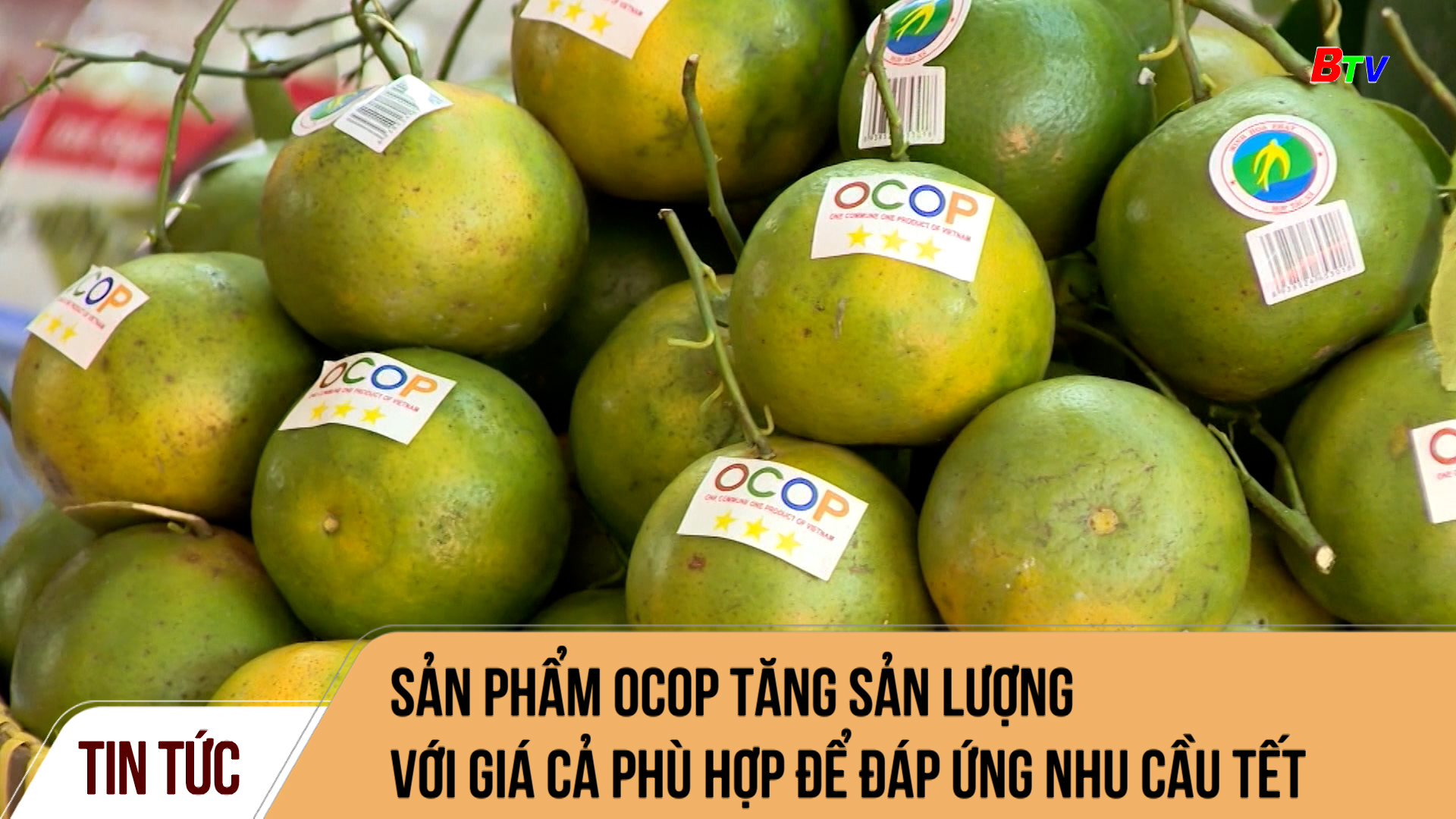 Sản phẩm OCOP tăng sản lượng với giá cả phù hợp để đáp ứng nhu cầu Tết