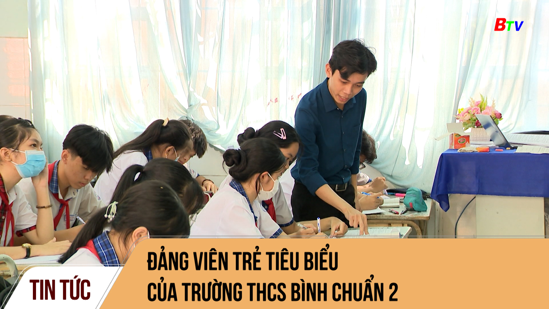 Đảng viên trẻ tiêu biểu của trường THCS Bình Chuẩn 2