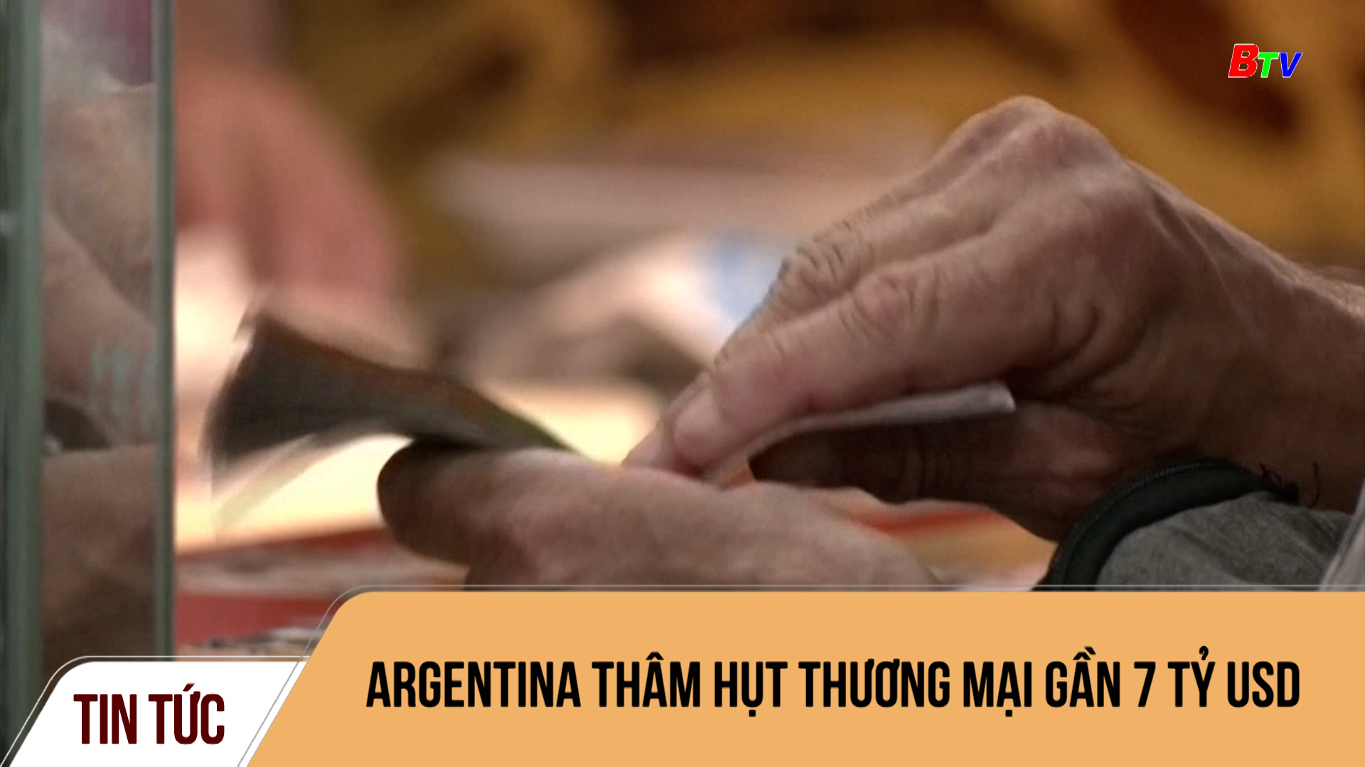 Argentina thâm hụt thương mại gần 7 tỷ USD