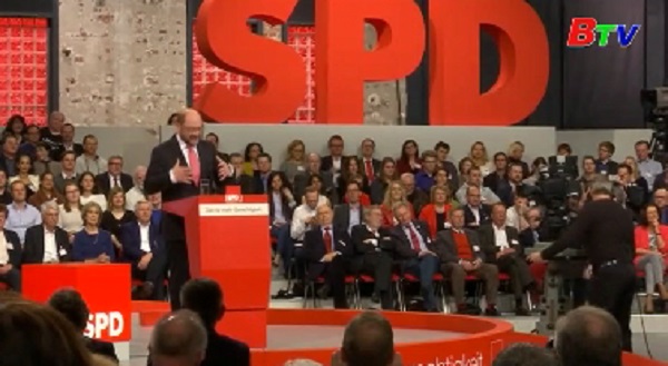 Ông Martin Schulz đại diện cho đảng SPD tranh cử Thủ tướng