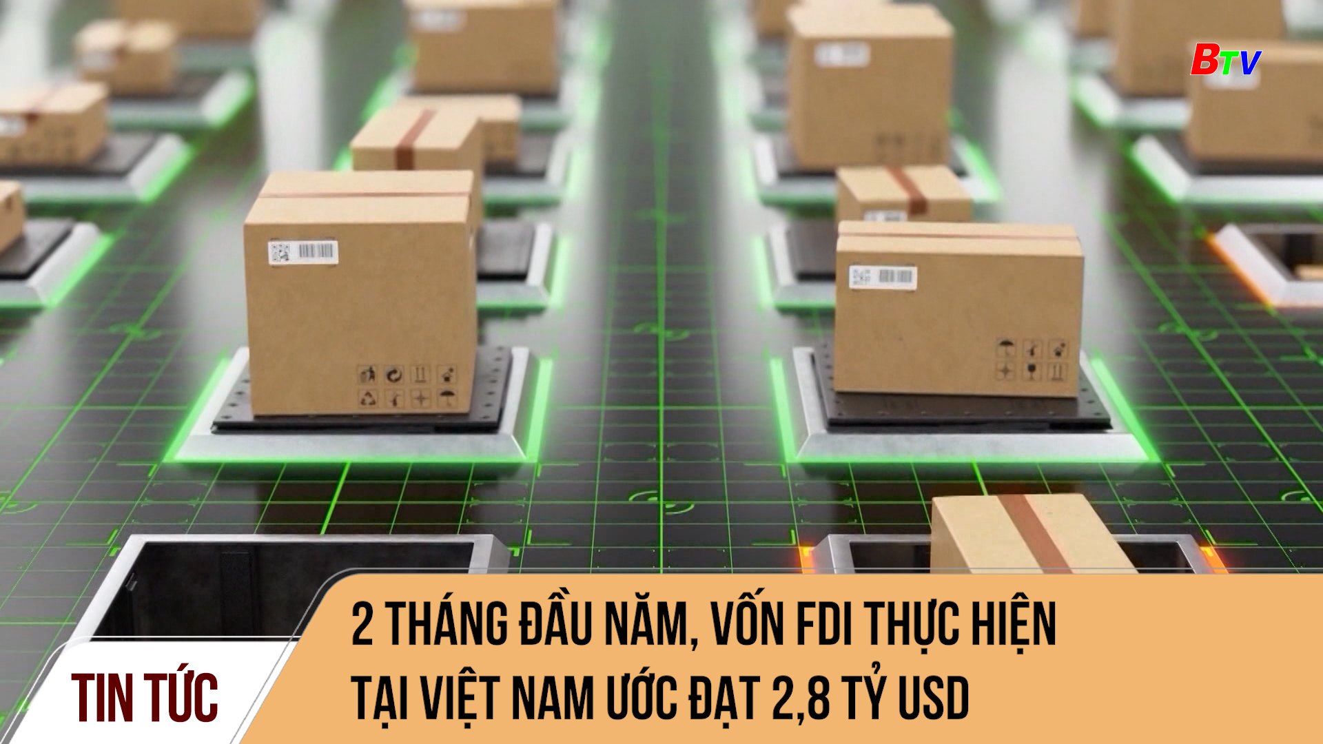 2 tháng đầu năm, vốn FDI thực hiện tại Việt Nam ước đạt 2,8 tỷ USD