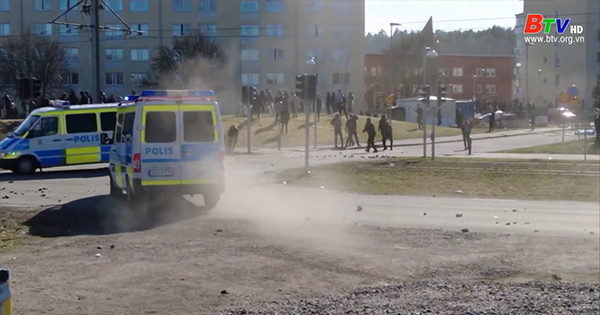 Bạo lực tại Thụy Điển làm ít nhất 40 người bị thương