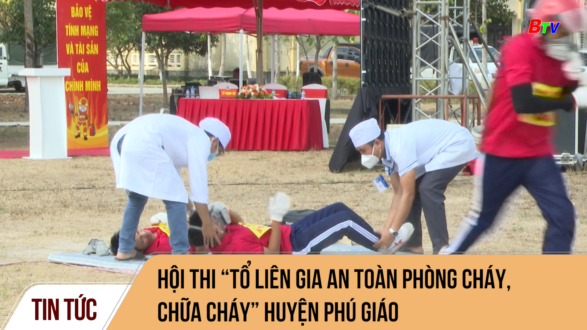 Hội thi “Tổ liên gia an toàn phòng cháy, chữa cháy” huyện Phú Giáo