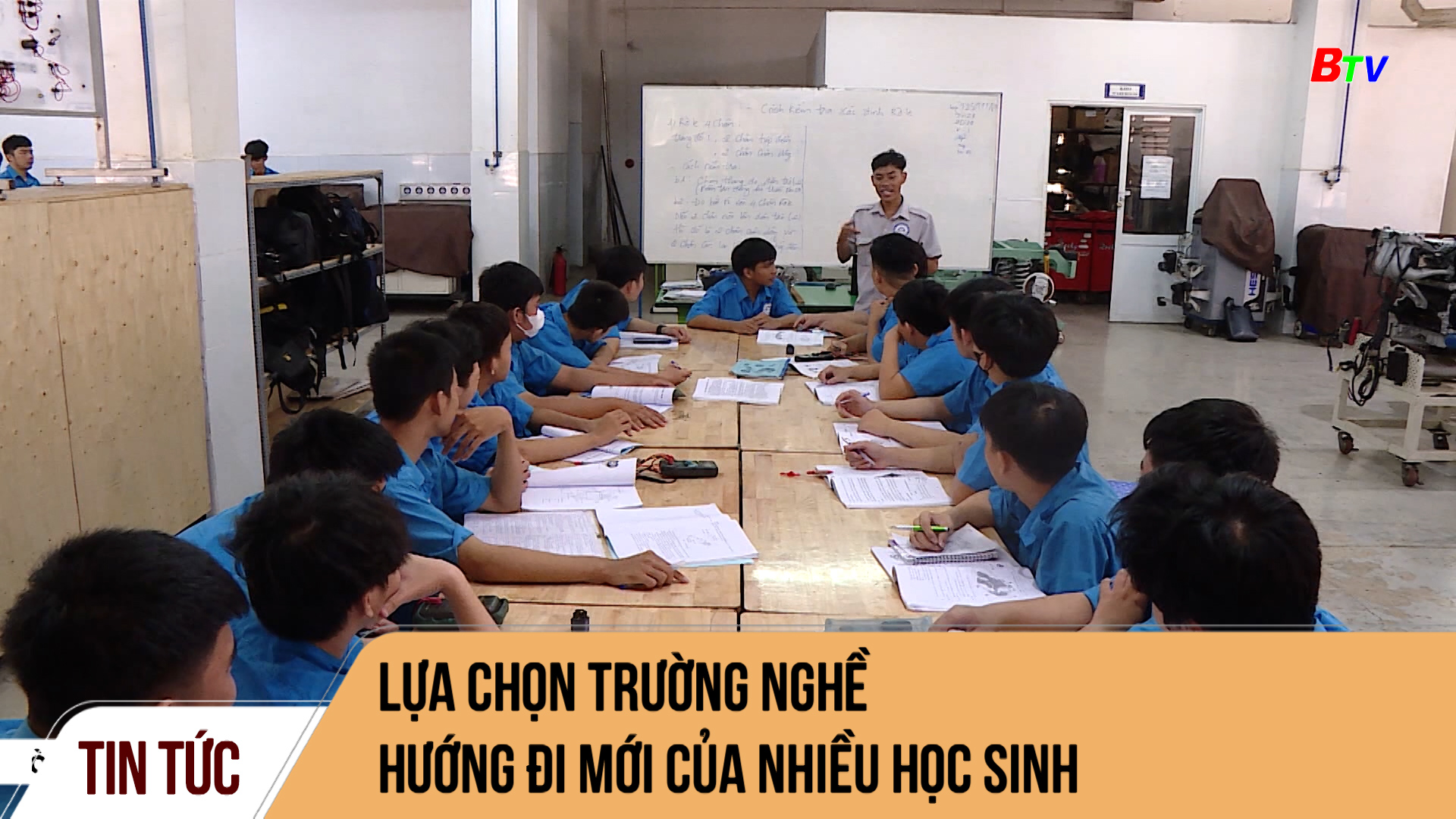 Lựa chọn trường nghề hướng đi mới của nhiều học sinh