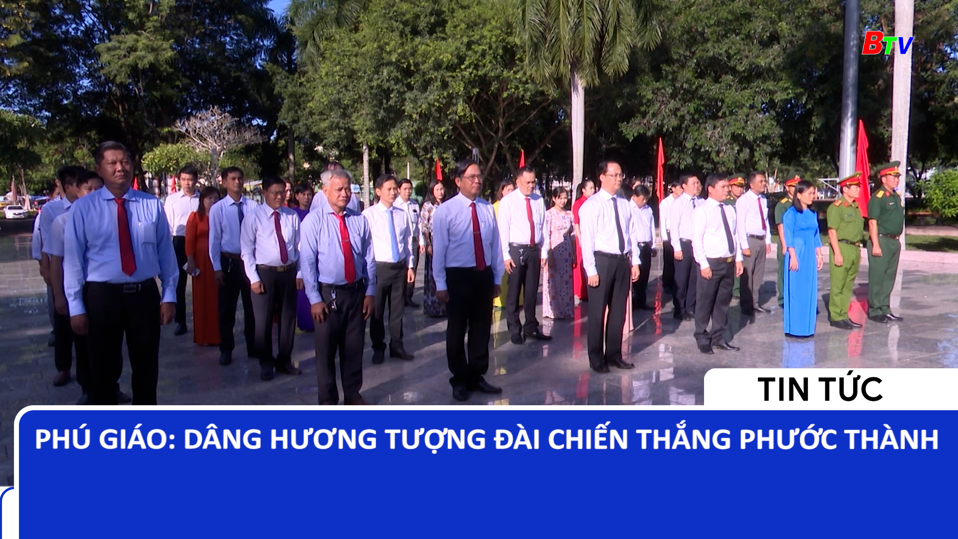 Phú Giáo: Dâng hương tượng Đài Chiến thắng Phước Thành
