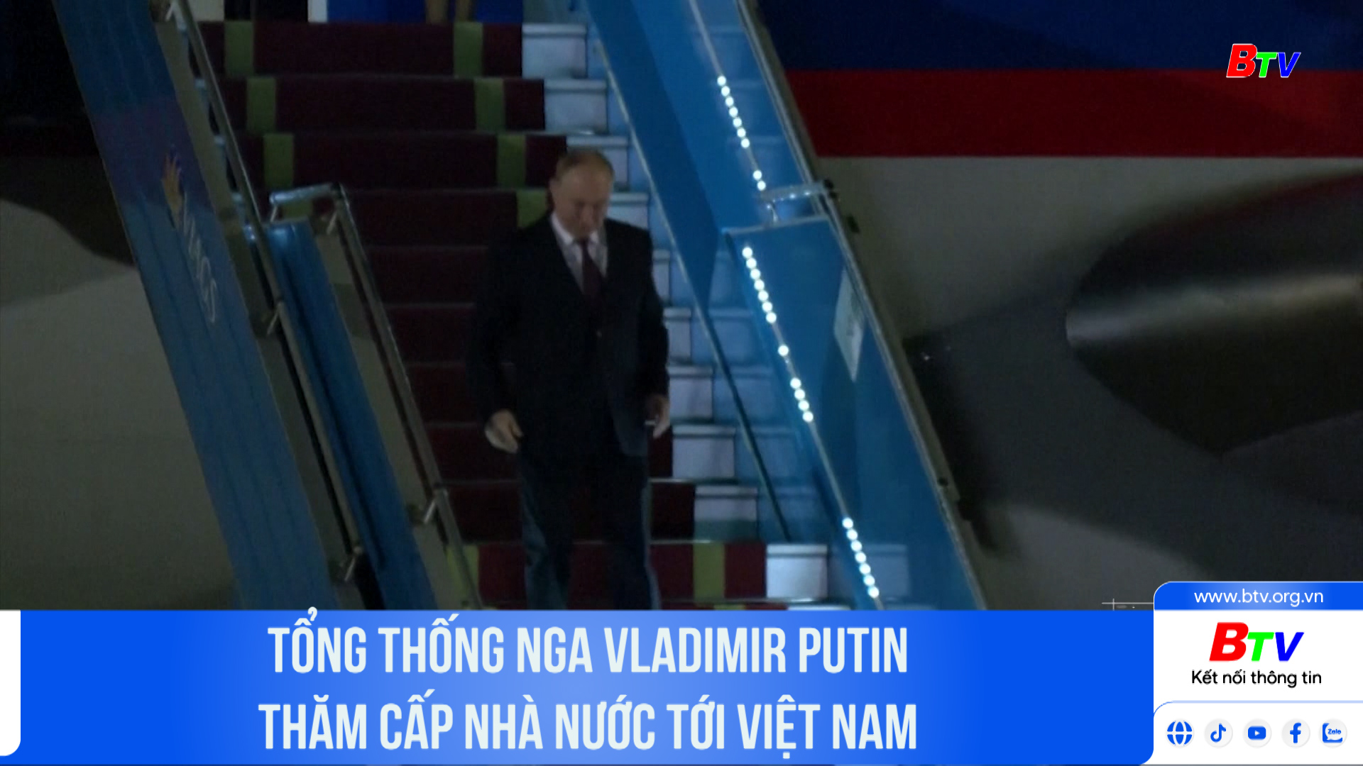 Tổng thống Nga Vladimir Putin thăm cấp nhà nước tới Việt Nam	