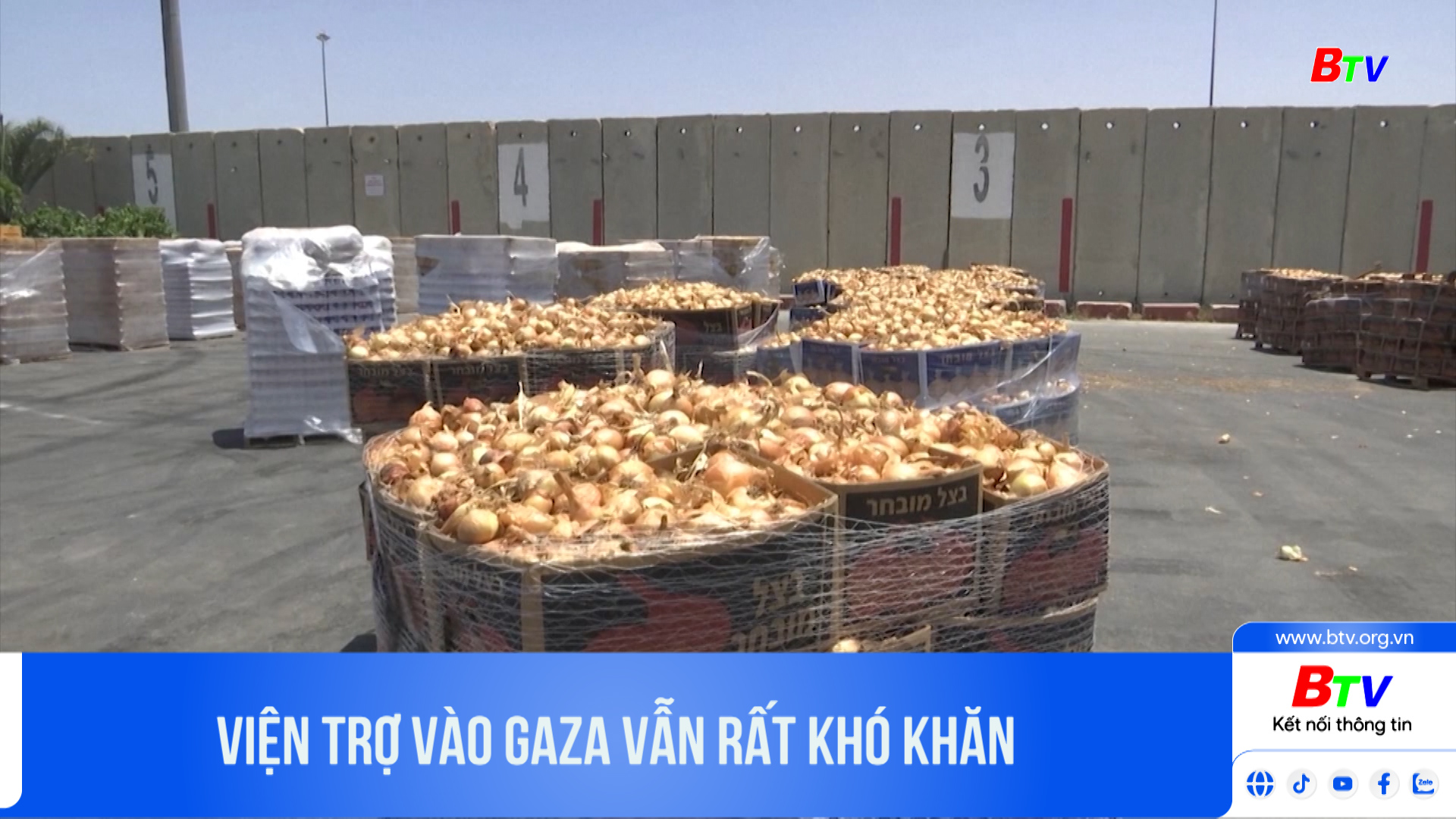 Viện trợ vào Gaza vẫn rất khó khăn	