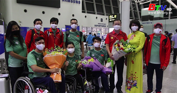 Đoàn thể thao người khuyết tật Việt Nam lên đường dự Paralympic Tokyo 2020