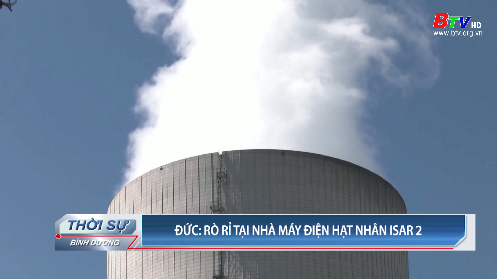 Đức: rò rỉ tại nhà máy điện hạt nhân Isar 2