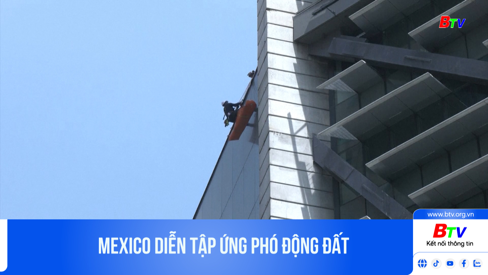 Mexico diễn tập ứng phó động đất