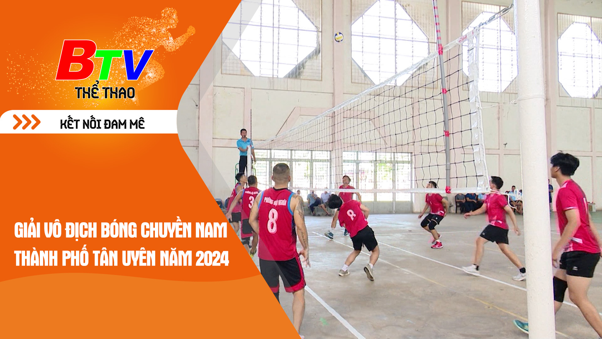 Giải vô địch bóng chuyền nam thành phố Tân Uyên năm 2024 | Tin Thể thao 24h