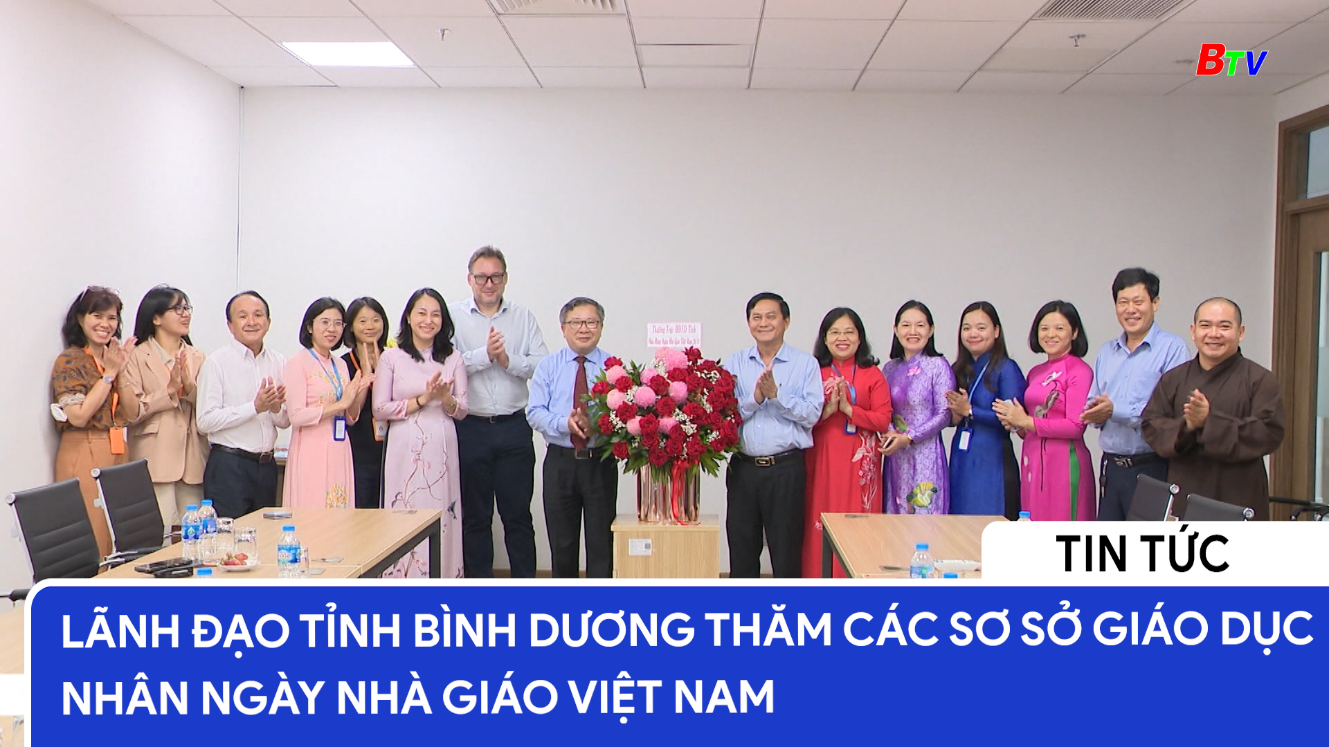 Lãnh đạo tỉnh Bình Dương thăm các sơ sở giáo dục nhân ngày nhà giáo Việt Nam 20.11	