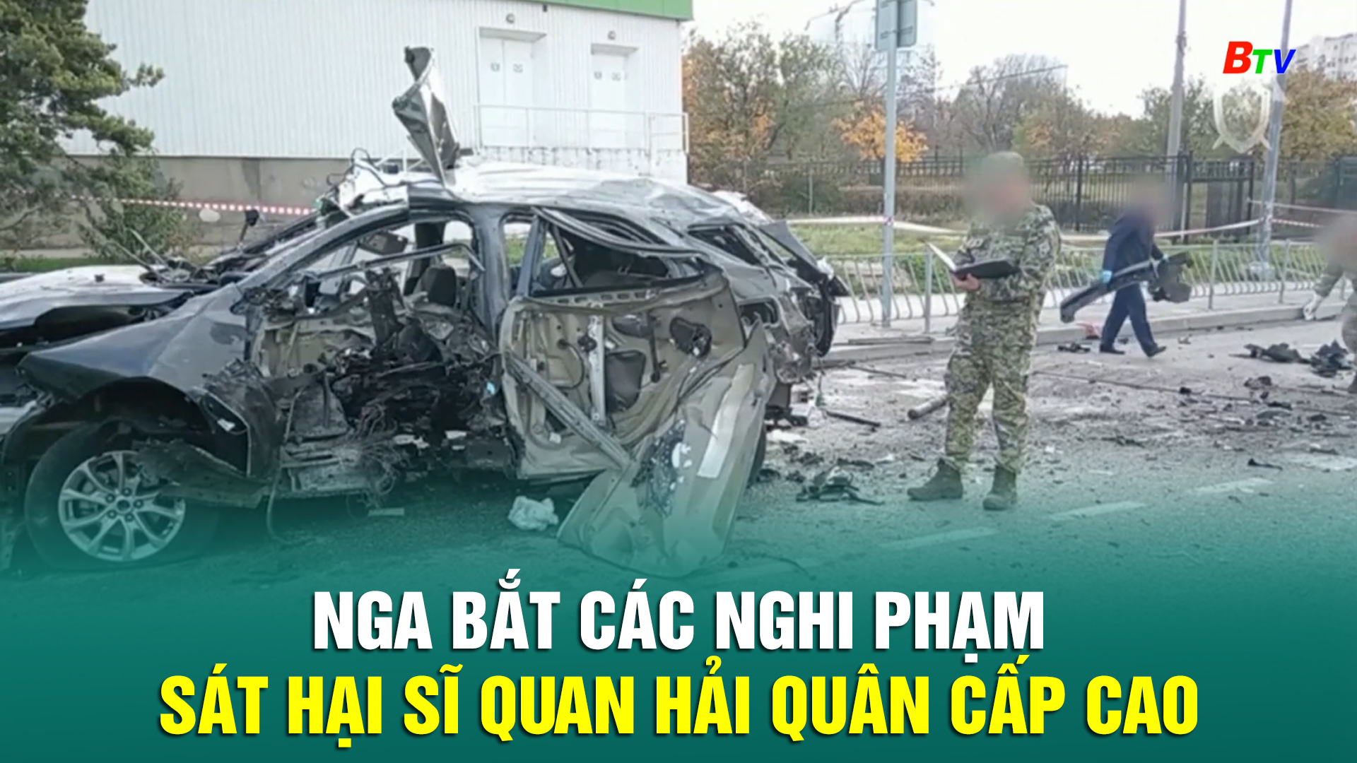 Nga bắt các nghi phạm sát hại sĩ quan hải quân cấp cao