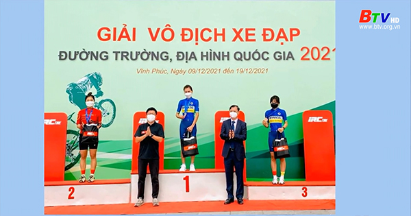 Giải vô địch xe đạp địa hình Quốc gia 2021 - Bình Dương giành 3 Huy chương vàng